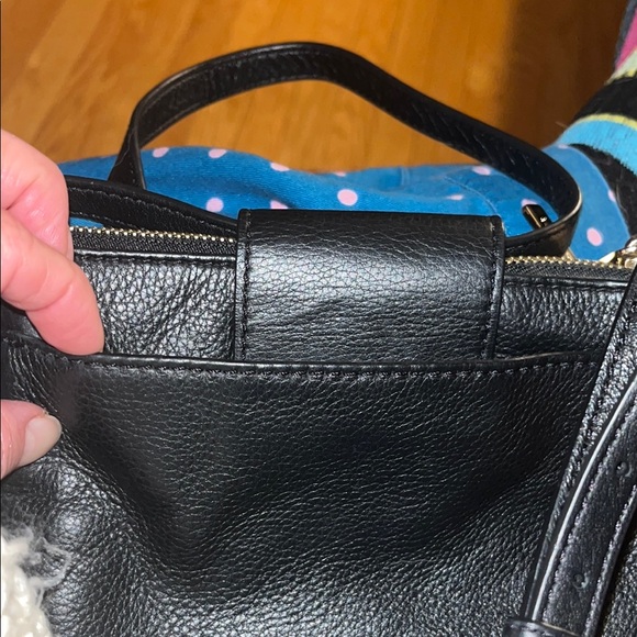 Michael Kors Black Leather Crossbody Bag - Picture 10 of 10